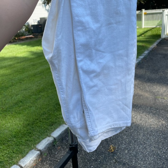 Straight leg white jeans size 10 brand Seven7 - Picture 8 of 9